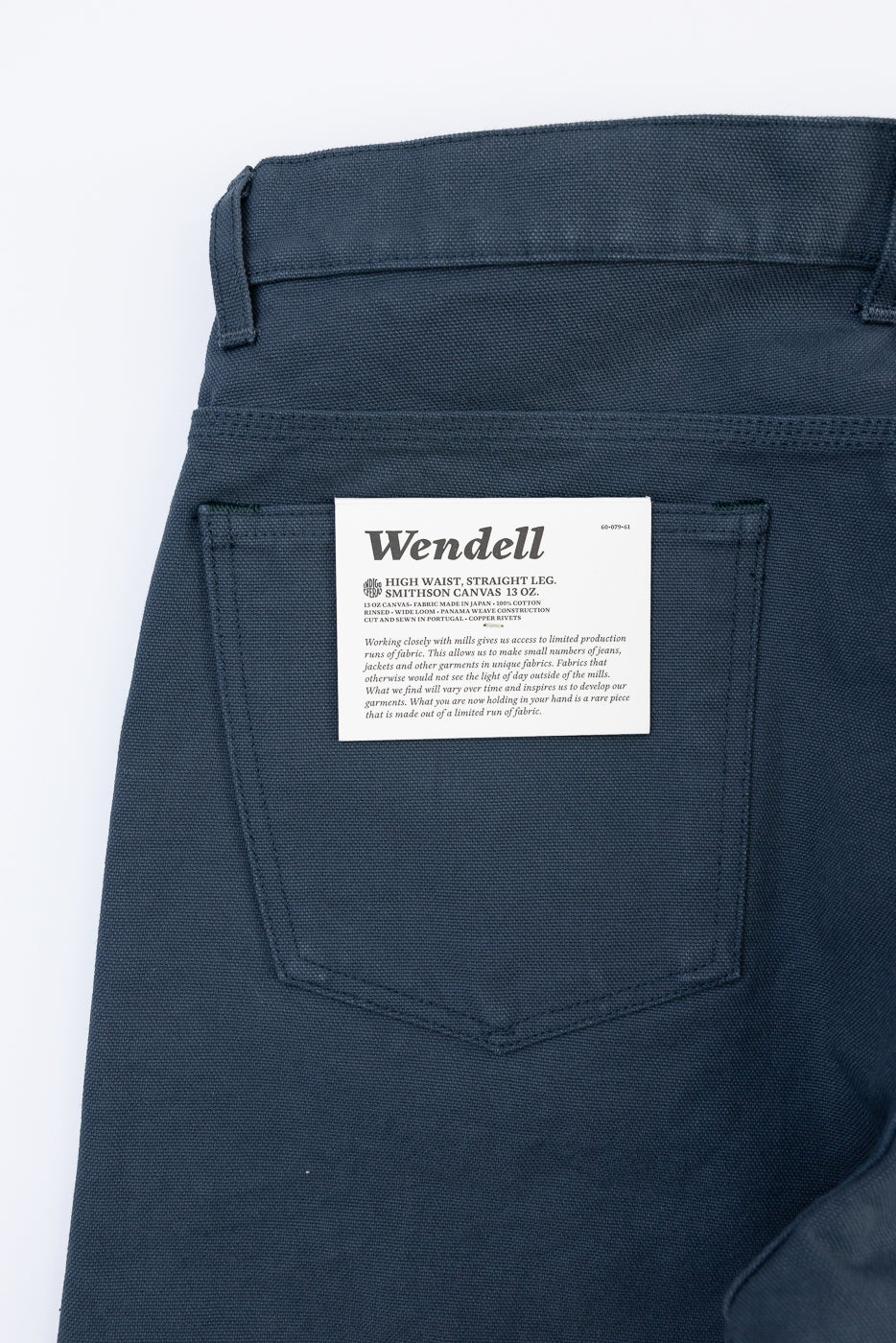 13oz - Wendell Smithson Canvas - Petrol - Image 6
