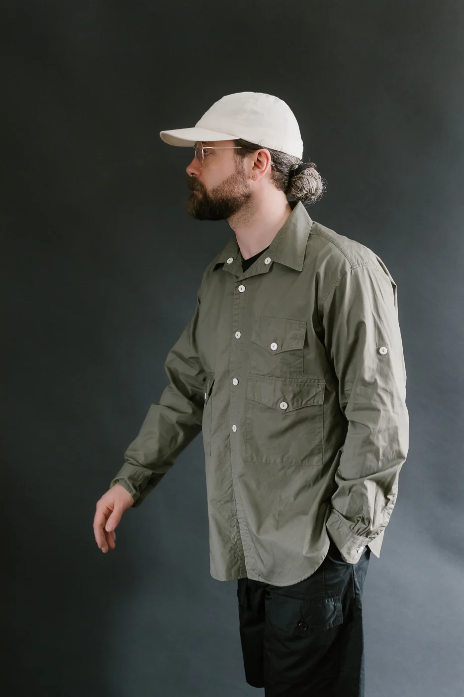 3225-MP2 Town & Country Safari Medium Weight Poplin - Sage - Image 13