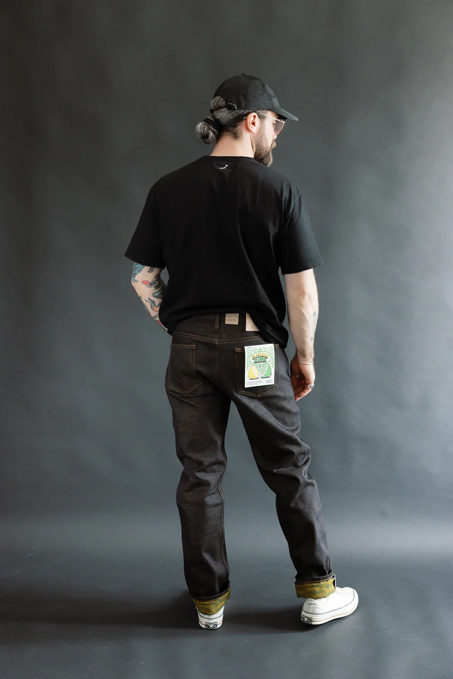 14oz - Citrus Kasuri Selvedge - Weird Guy - Image 10