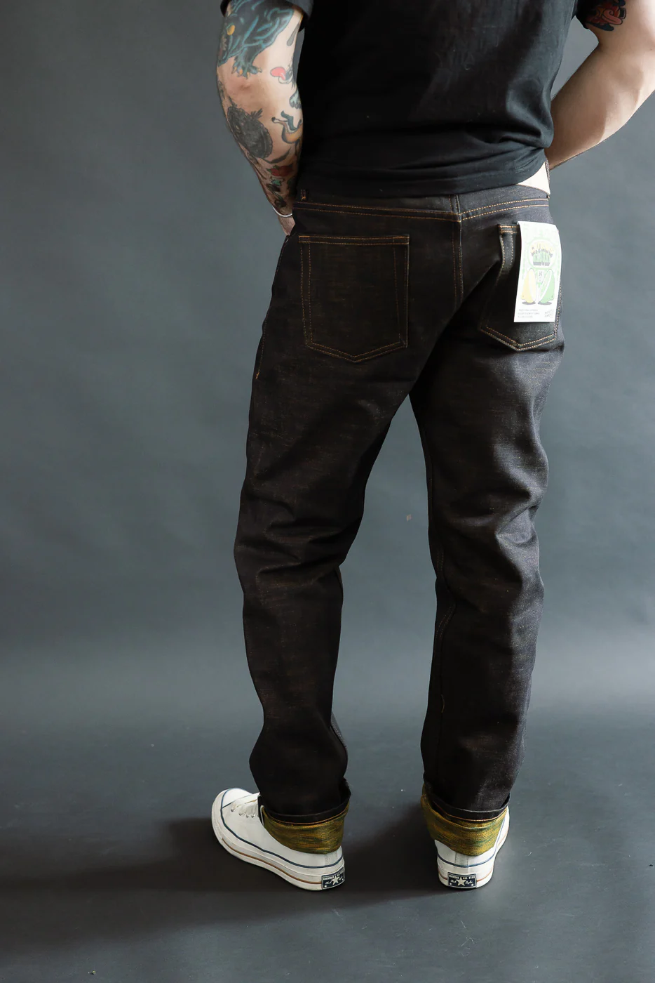 14oz - Citrus Kasuri Selvedge - Weird Guy - Image 13