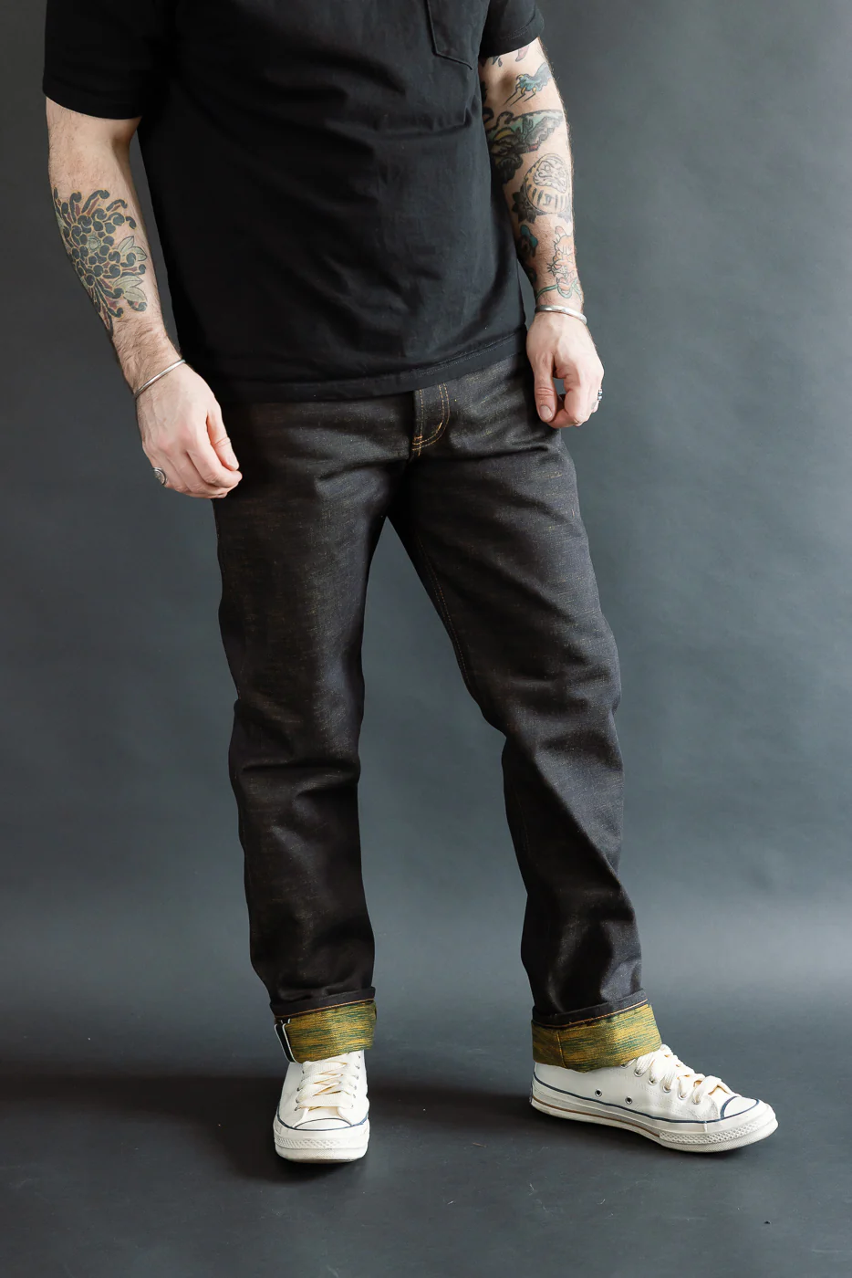 14oz - Citrus Kasuri Selvedge - Weird Guy - Image 16