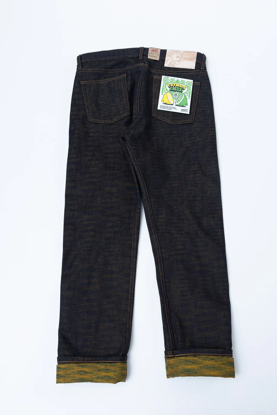 14oz - Citrus Kasuri Selvedge - Weird Guy - Image 6
