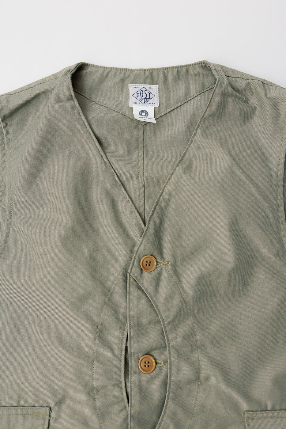 1512-FT - Royal Traveler Vest French Twill - Khaki - Image 2