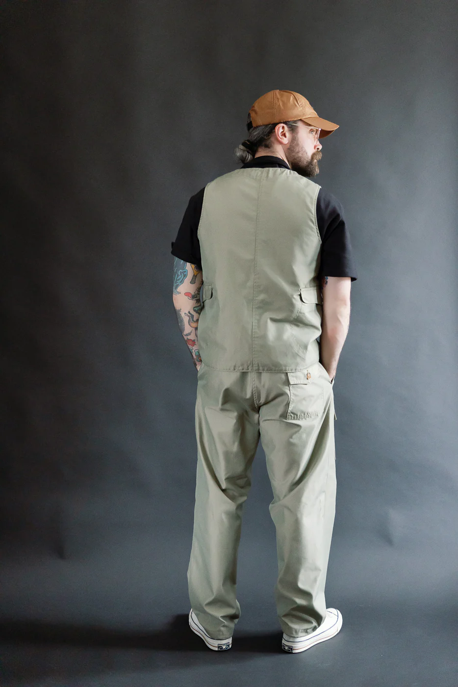 1512-FT - Royal Traveler Vest French Twill - Khaki - Image 9