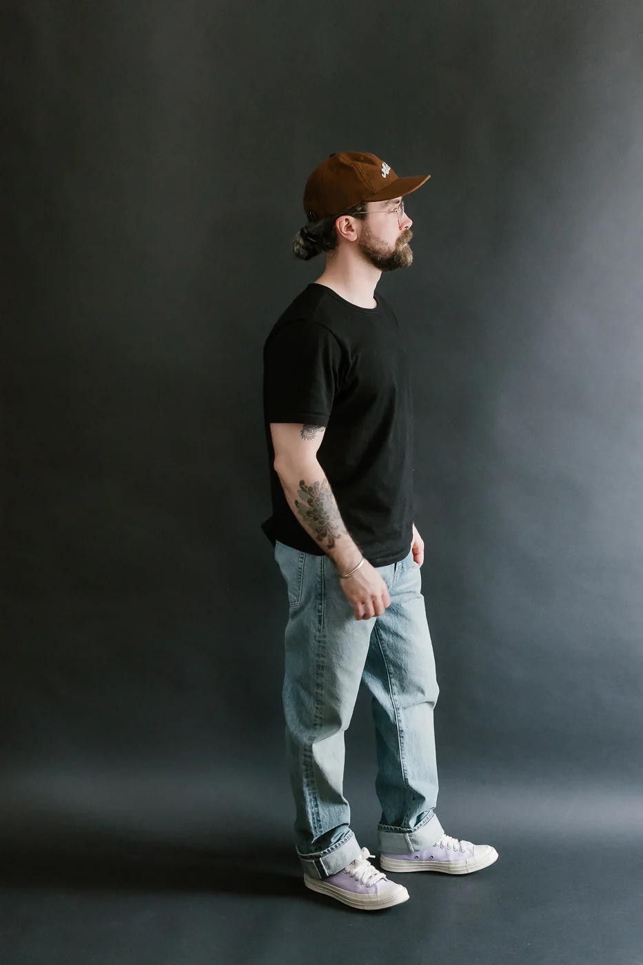 15oz - River Washed Selvedge Strider Pant - Light Indigo - Image 8