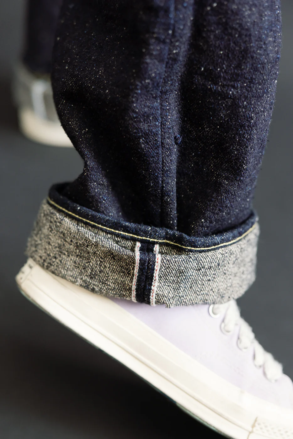 200-ASPHALT - 20oz "Asphalt" Selvedge Denim - Wide Straight - Image 19