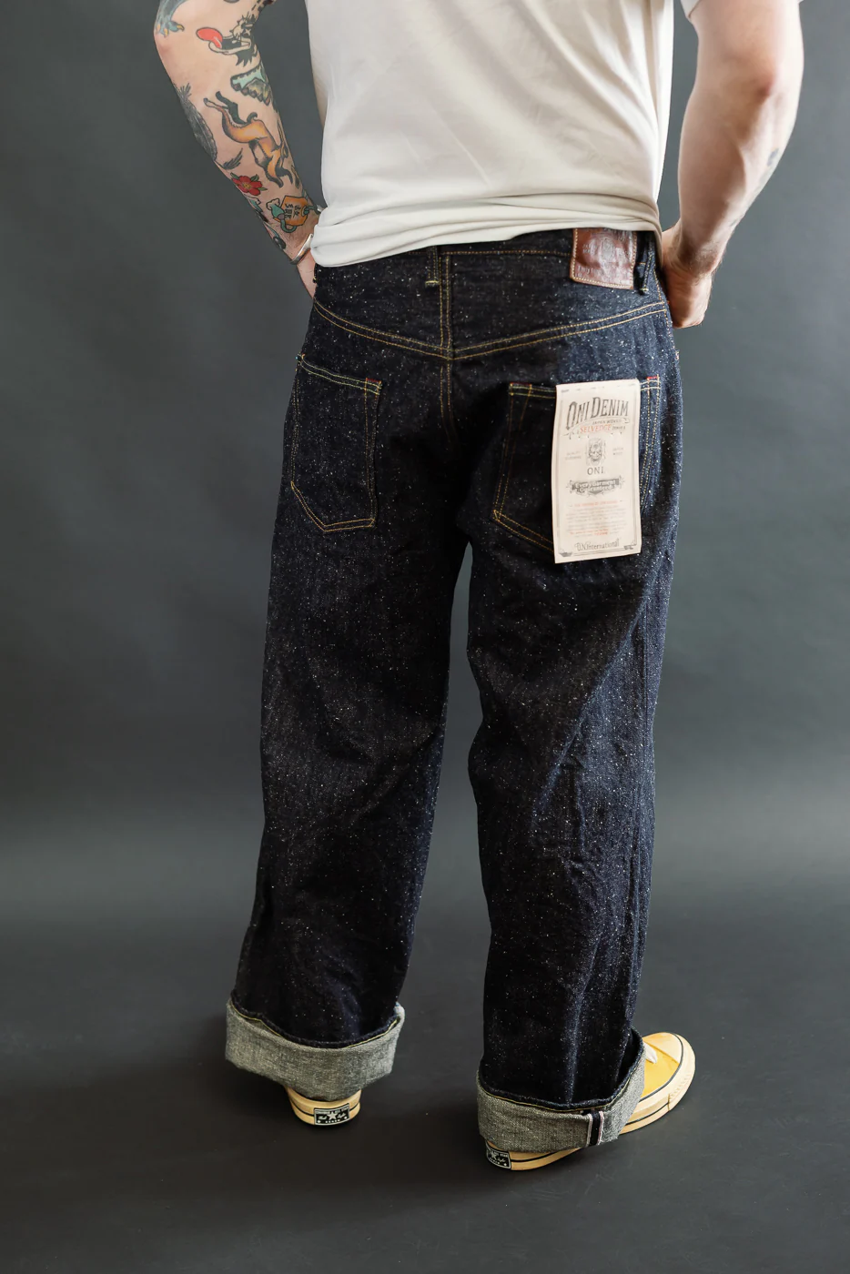 222-13.7NEP - 13.7oz "Nep" Selvedge Denim - Super Wide Straight - Image 12