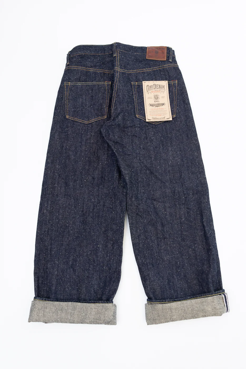 222-13.7NEP - 13.7oz "Nep" Selvedge Denim - Super Wide Straight - Image 6