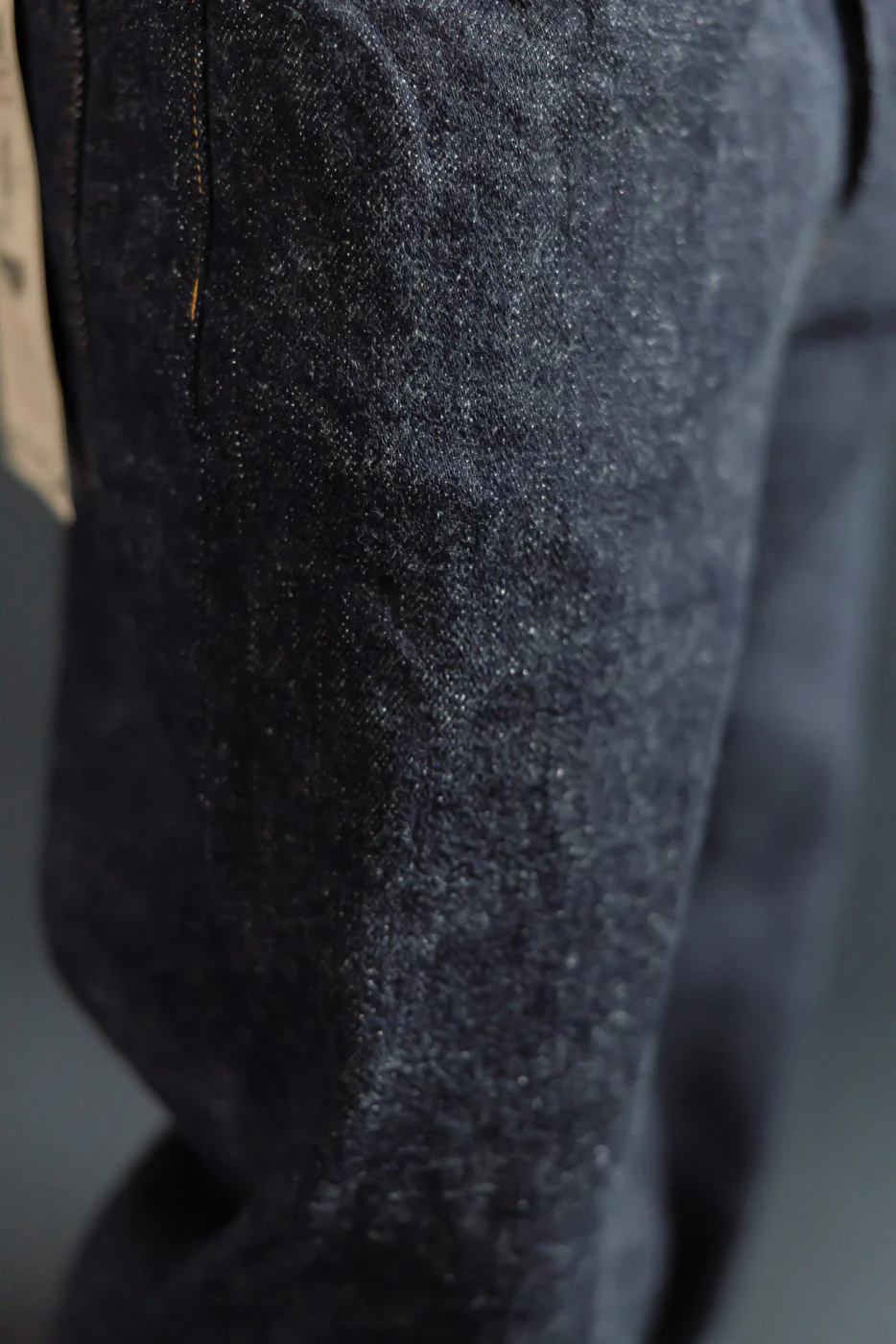 222-DIZR - 20oz "Dark Indigo Secret Denim" Selvedge Jeans - Super Wide Straight - Image 18