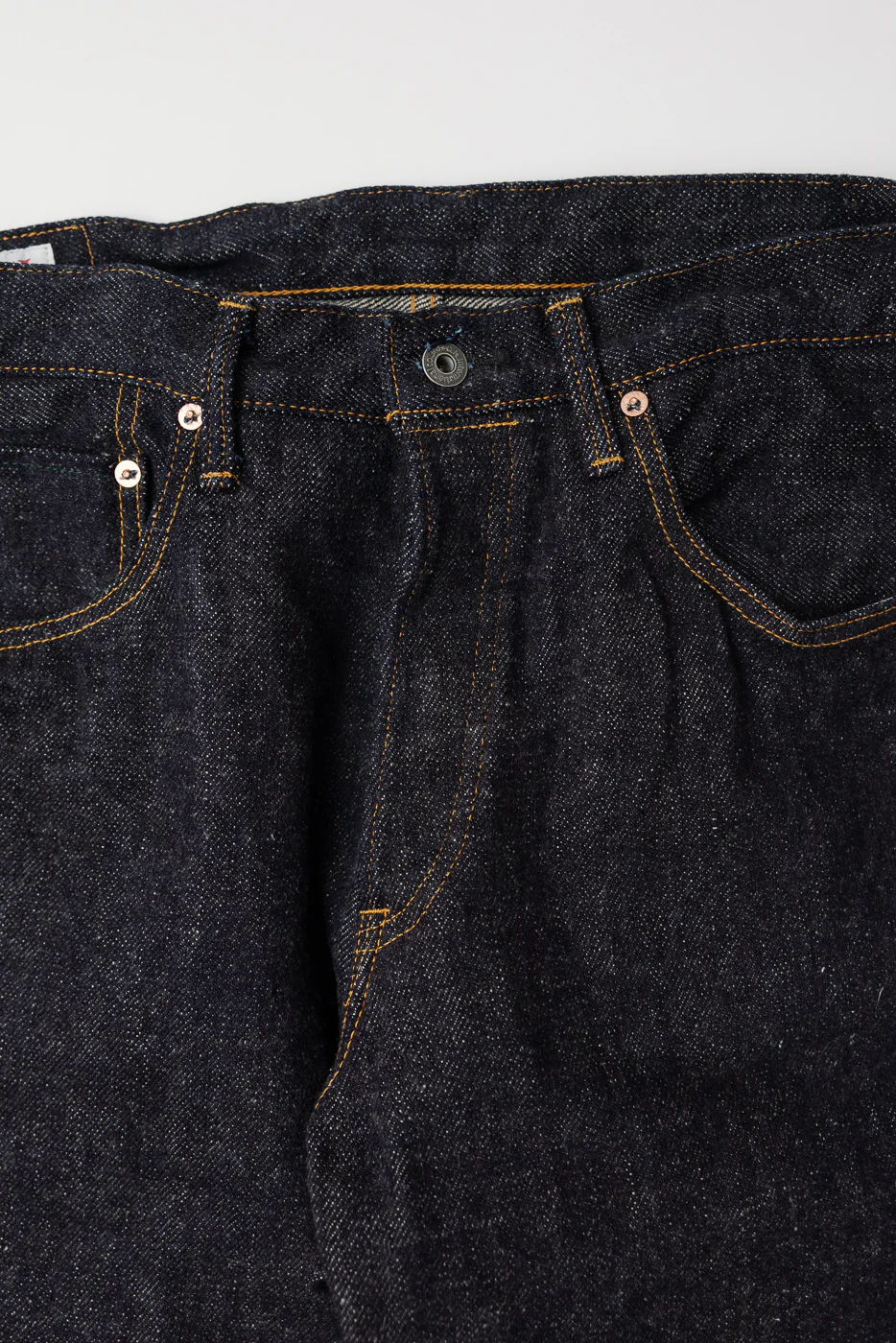 222-DIZR - 20oz "Dark Indigo Secret Denim" Selvedge Jeans - Super Wide Straight - Image 3