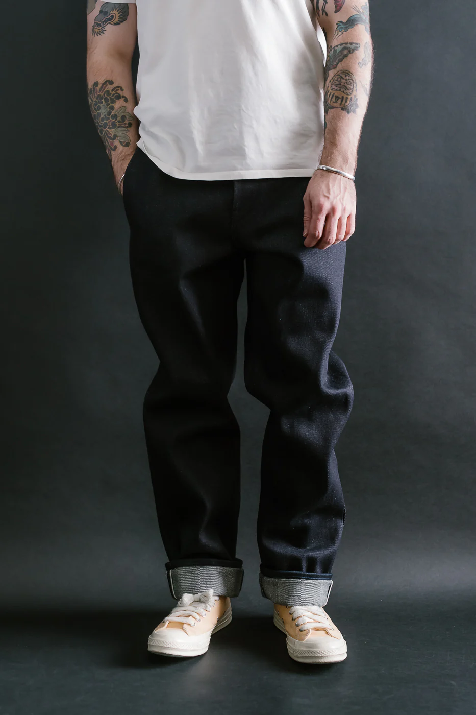 22oz - Heavyweight Selvedge Work Trouser - Indigo - Image 11