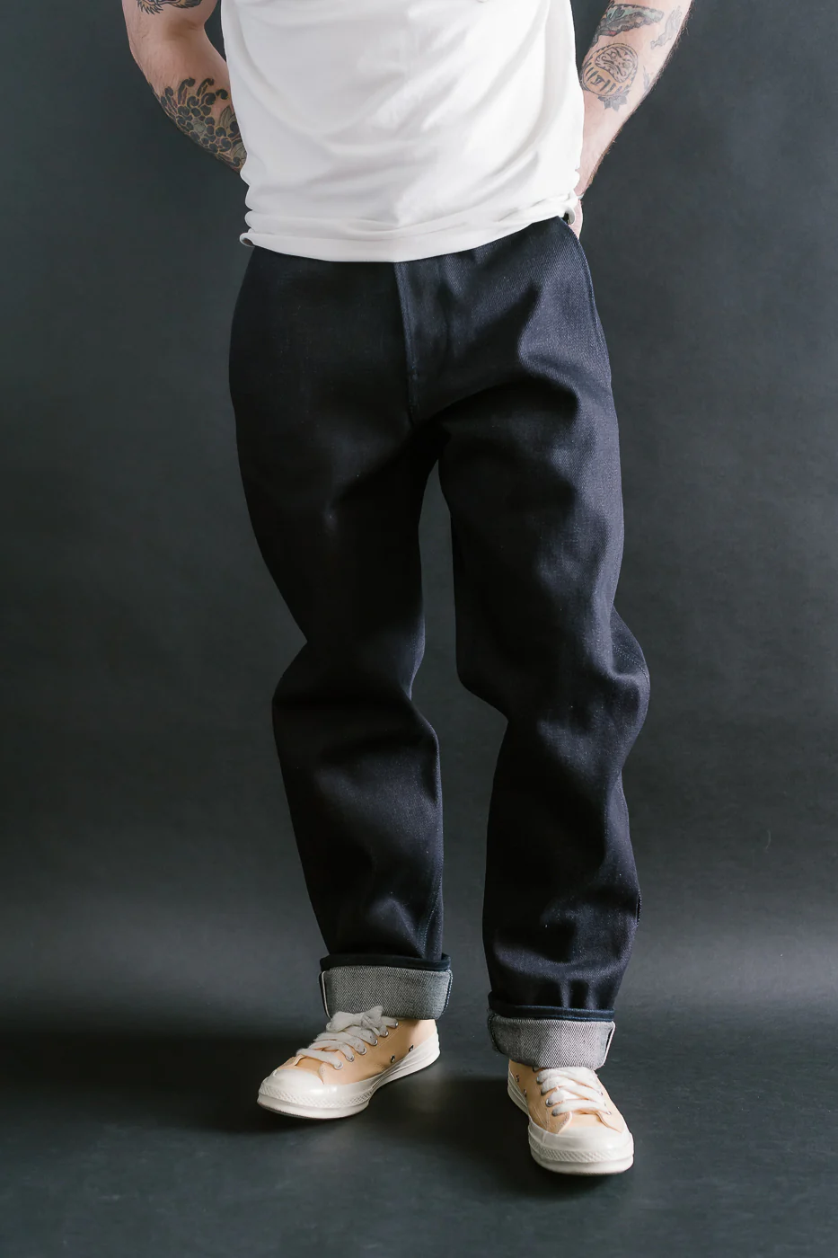 22oz - Heavyweight Selvedge Work Trouser - Indigo - Image 16
