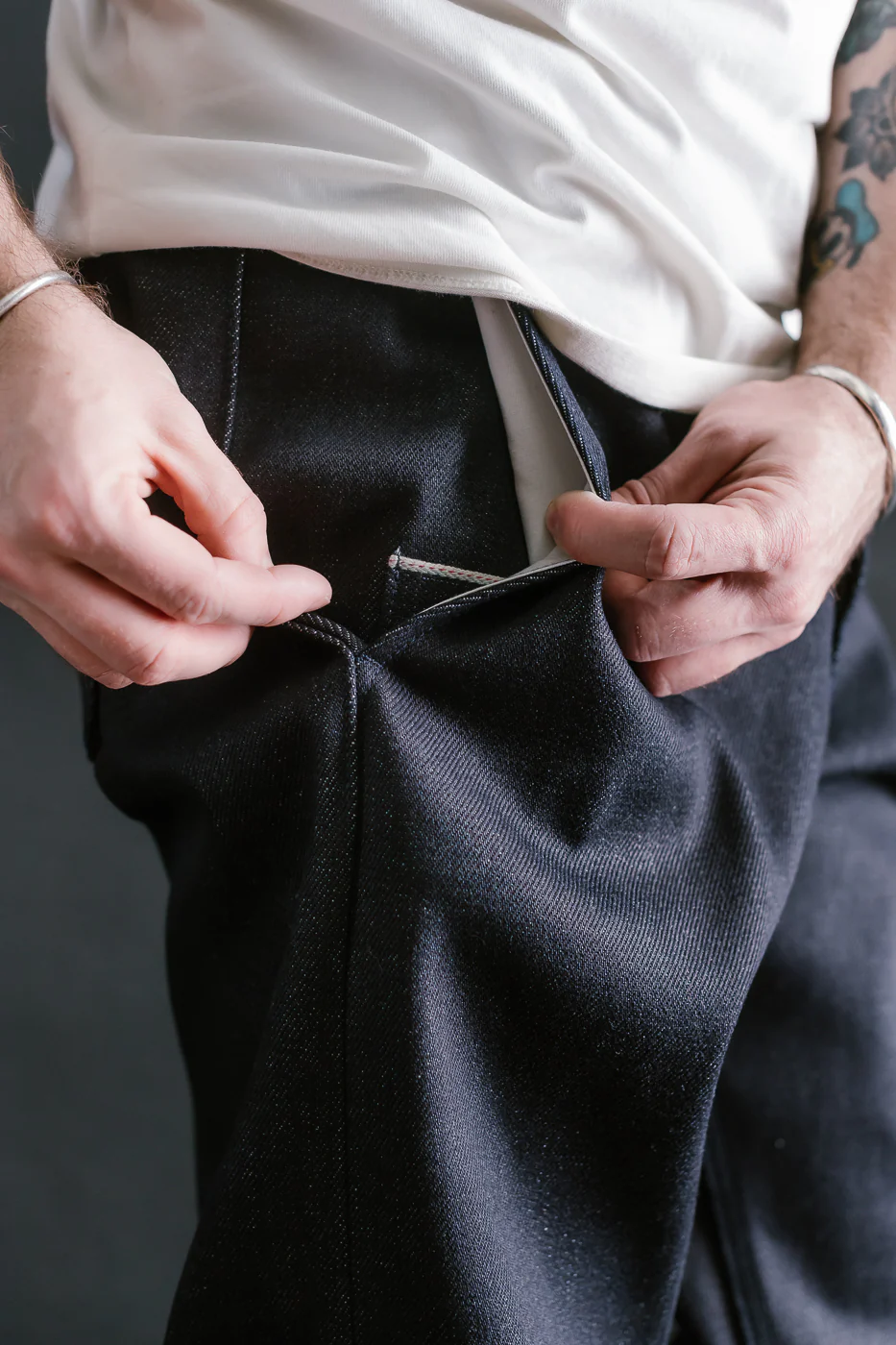 22oz - Heavyweight Selvedge Work Trouser - Indigo - Image 18