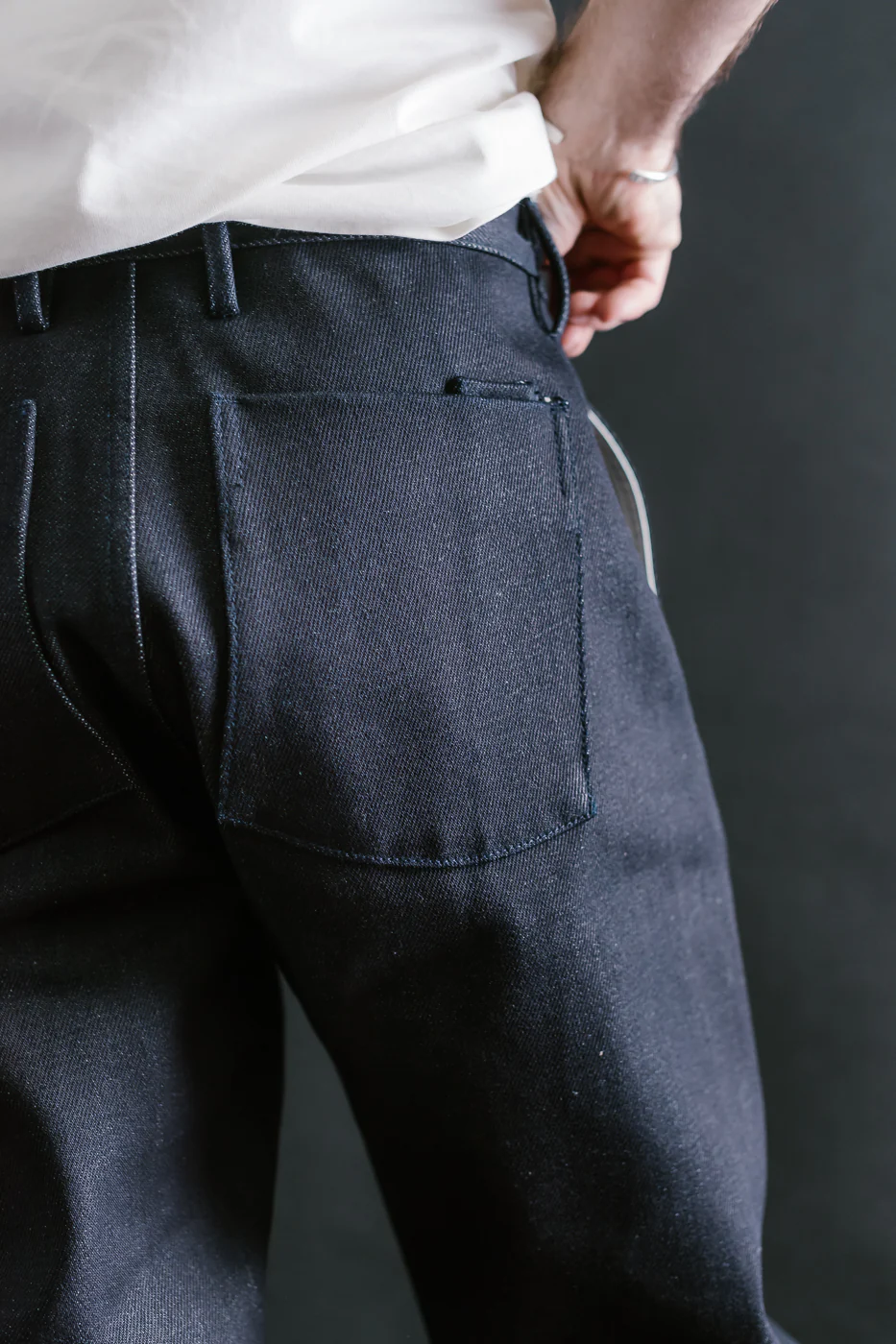 22oz - Heavyweight Selvedge Work Trouser - Indigo - Image 20