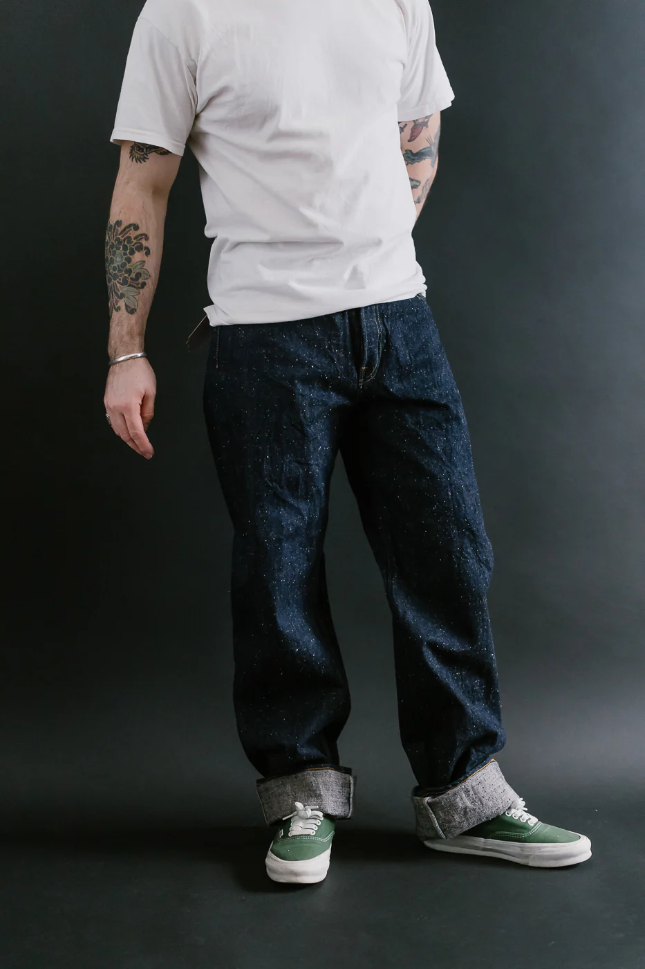 15oz Nep Yarn Cinch Back Indigo Selvedge Jeans - Heritage Fit - Image 12