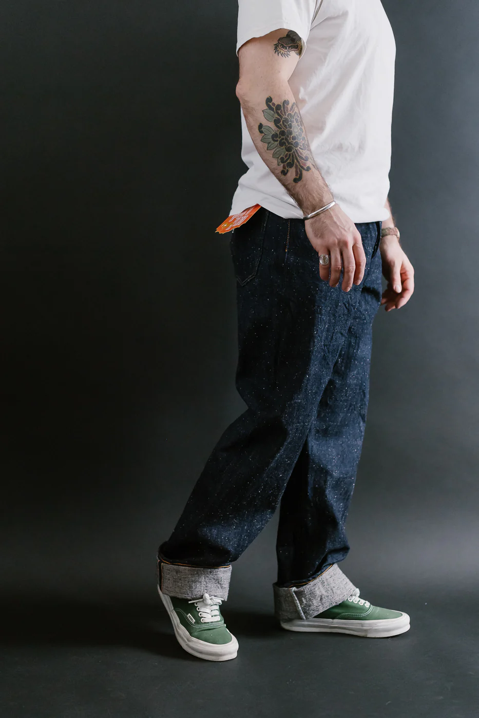 15oz Nep Yarn Cinch Back Indigo Selvedge Jeans - Heritage Fit - Image 13