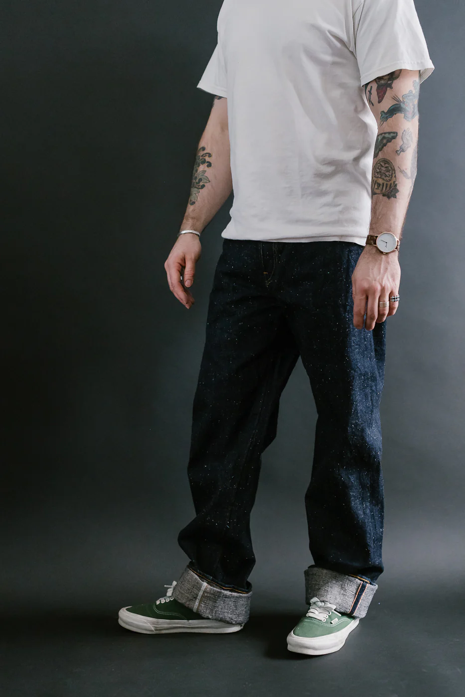 15oz Nep Yarn Cinch Back Indigo Selvedge Jeans - Heritage Fit - Image 16