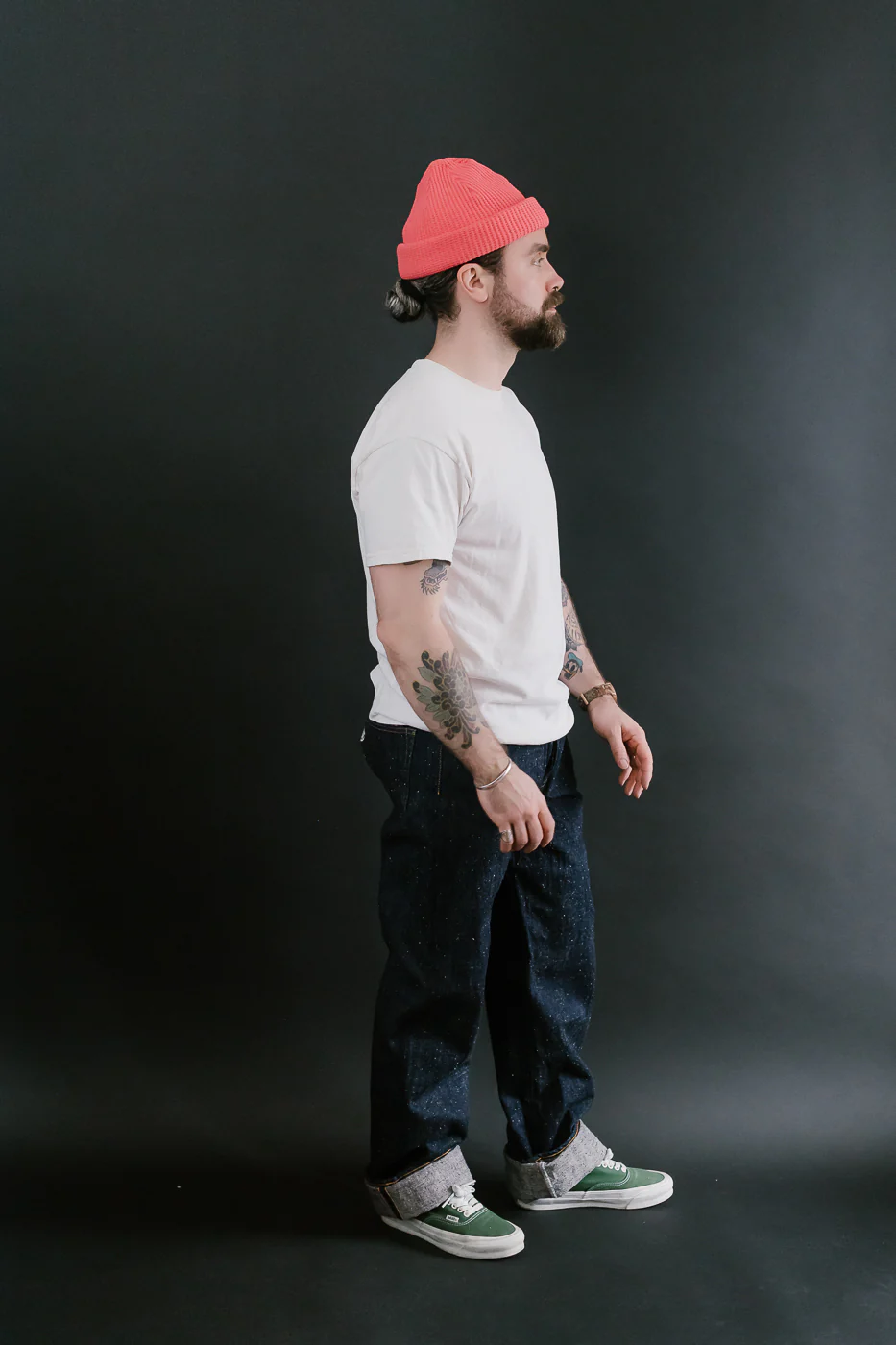 15oz Nep Yarn Cinch Back Indigo Selvedge Jeans - Heritage Fit - Image 9