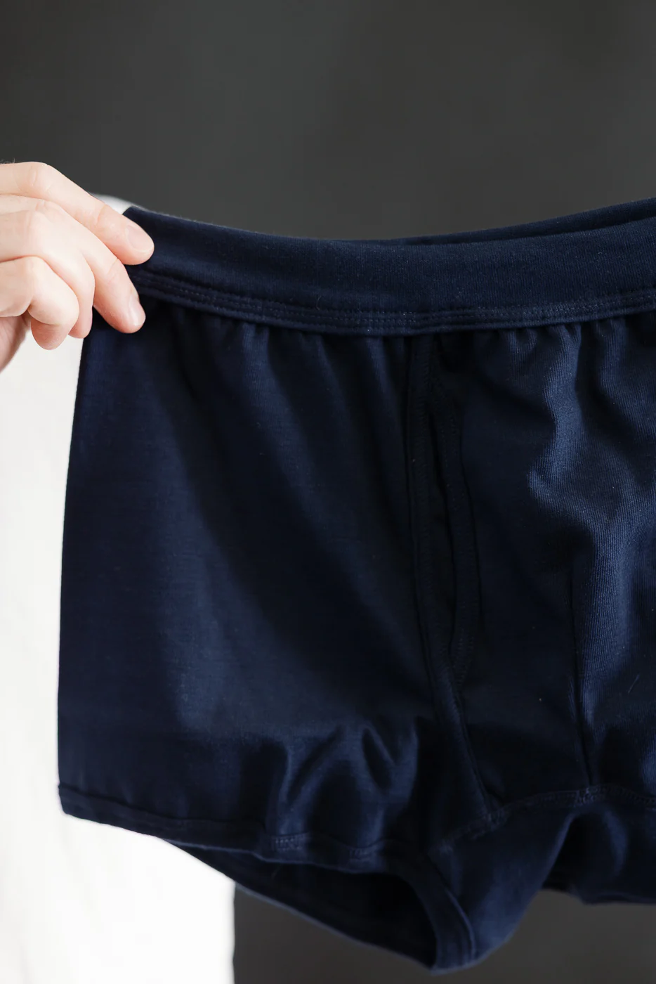 254.66 - Loopwheeled Boxer Brief - Ink Blue - Image 6