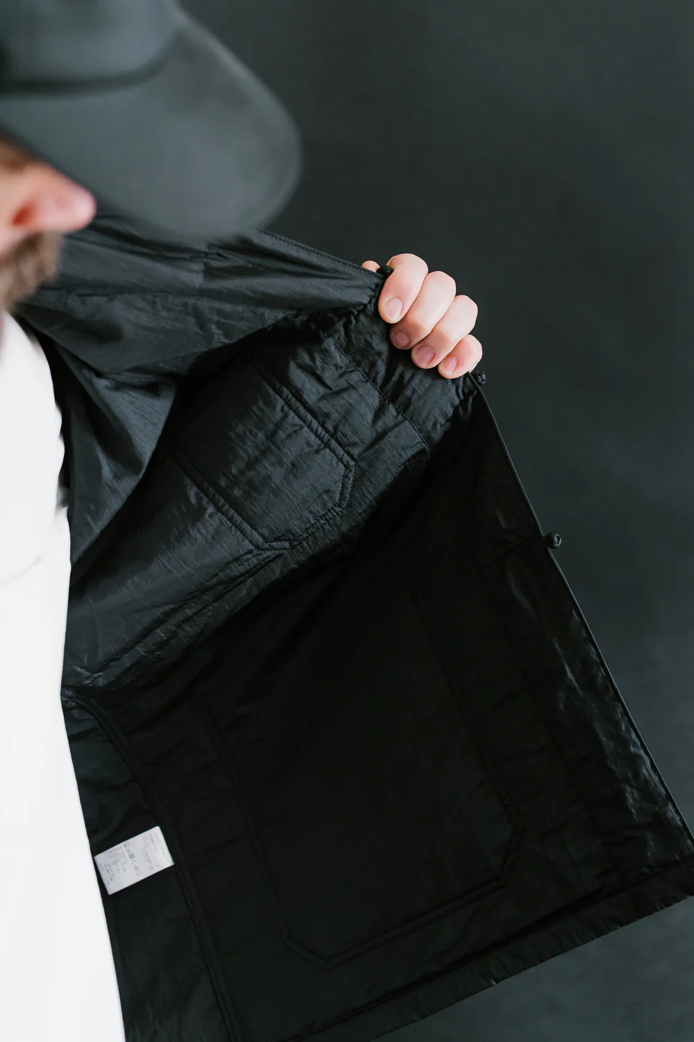 3109B-CTB - Post Chinois Crinkle Taffeta Thinsulate - Black - Image 24