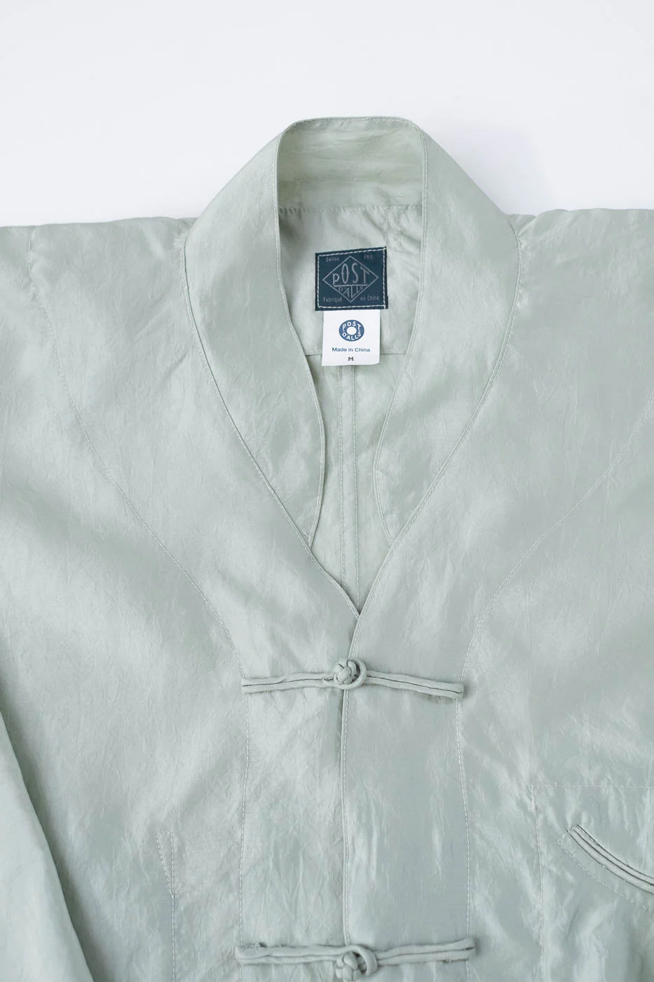 3117-MTG - Post Chinois De Luxe Metallic Taffeta - Green - Image 2