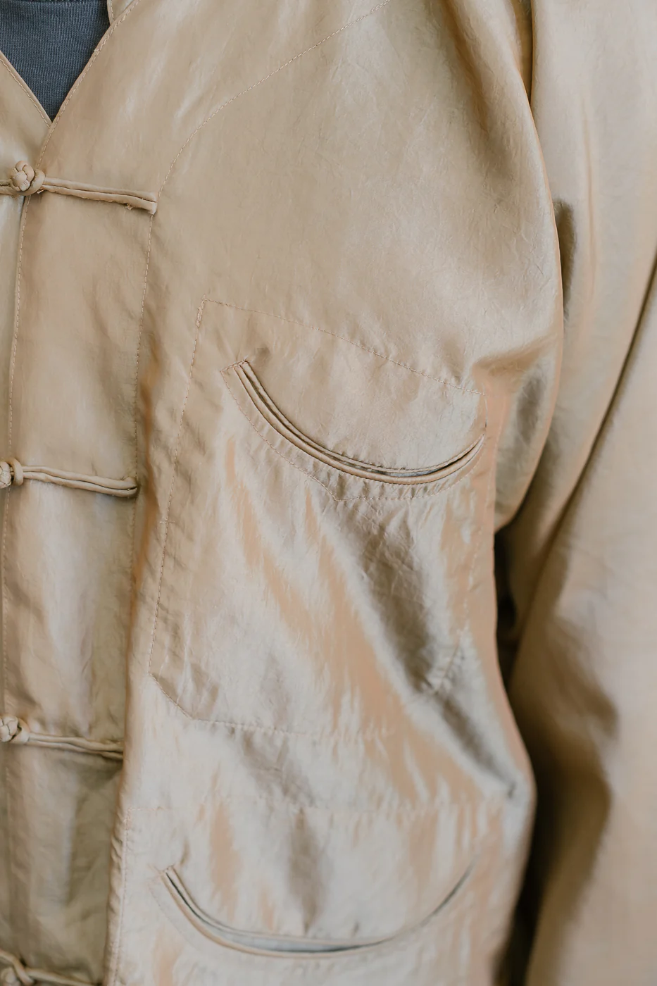 3117-MTK - Post Chinois De Luxe Metallic Taffeta - Khaki - Image 18