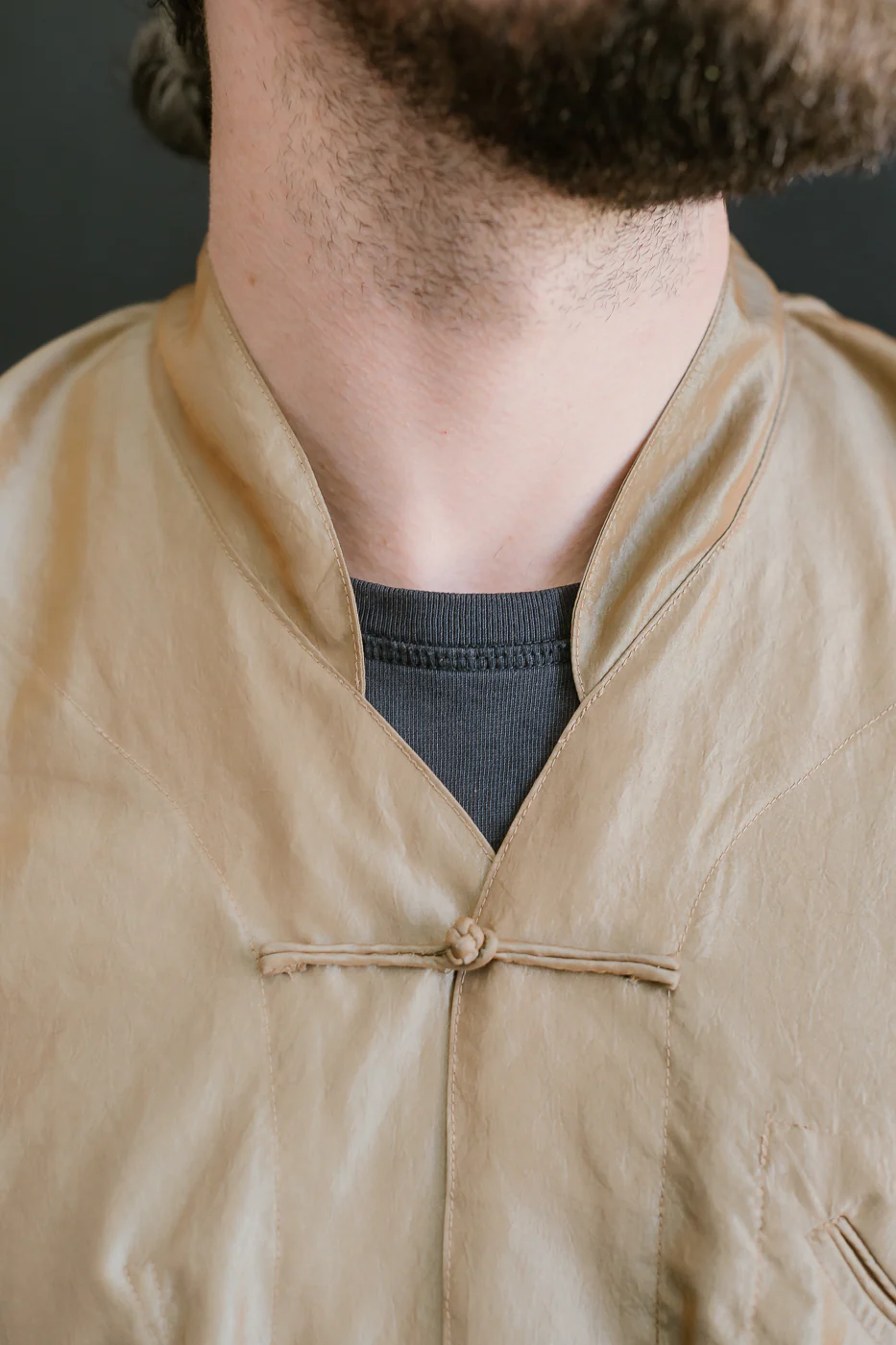 3117-MTK - Post Chinois De Luxe Metallic Taffeta - Khaki - Image 19