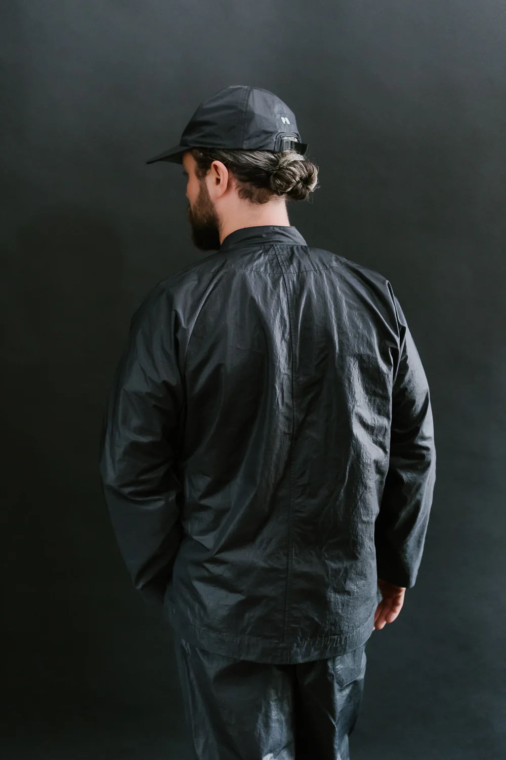 3117-WTB - Post Chinois De Luxe Waxy Taffeta - Black - Image 13