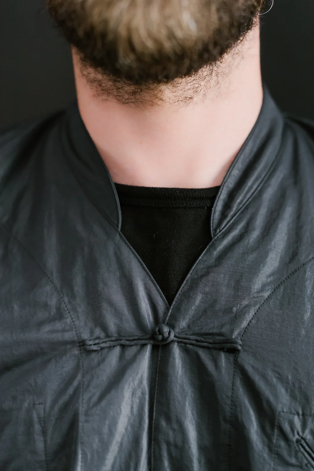3117-WTB - Post Chinois De Luxe Waxy Taffeta - Black - Image 22