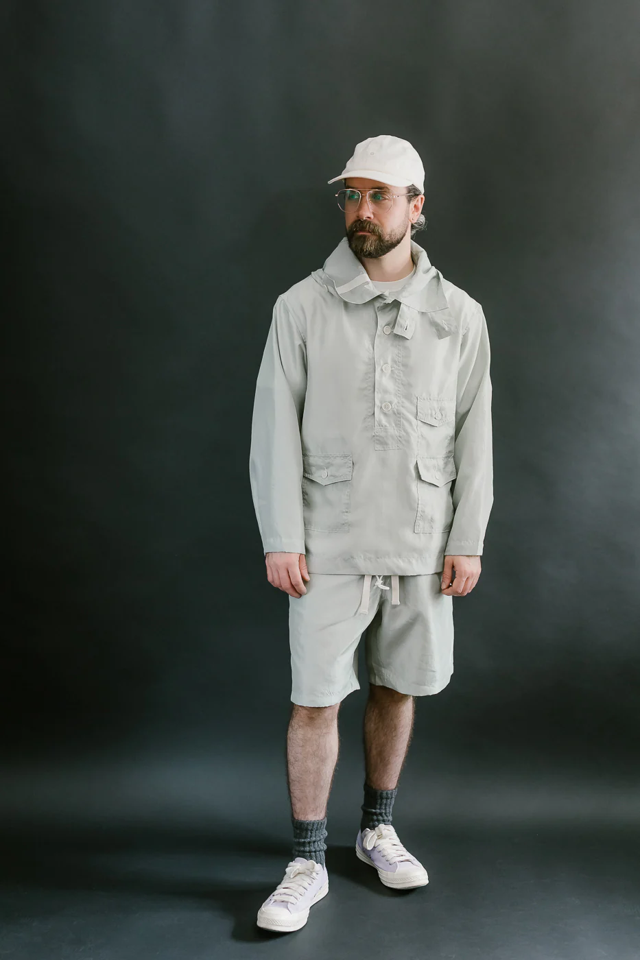 3127-MTG - Town & Country Parka Metallic Taffeta - Green - Image 6