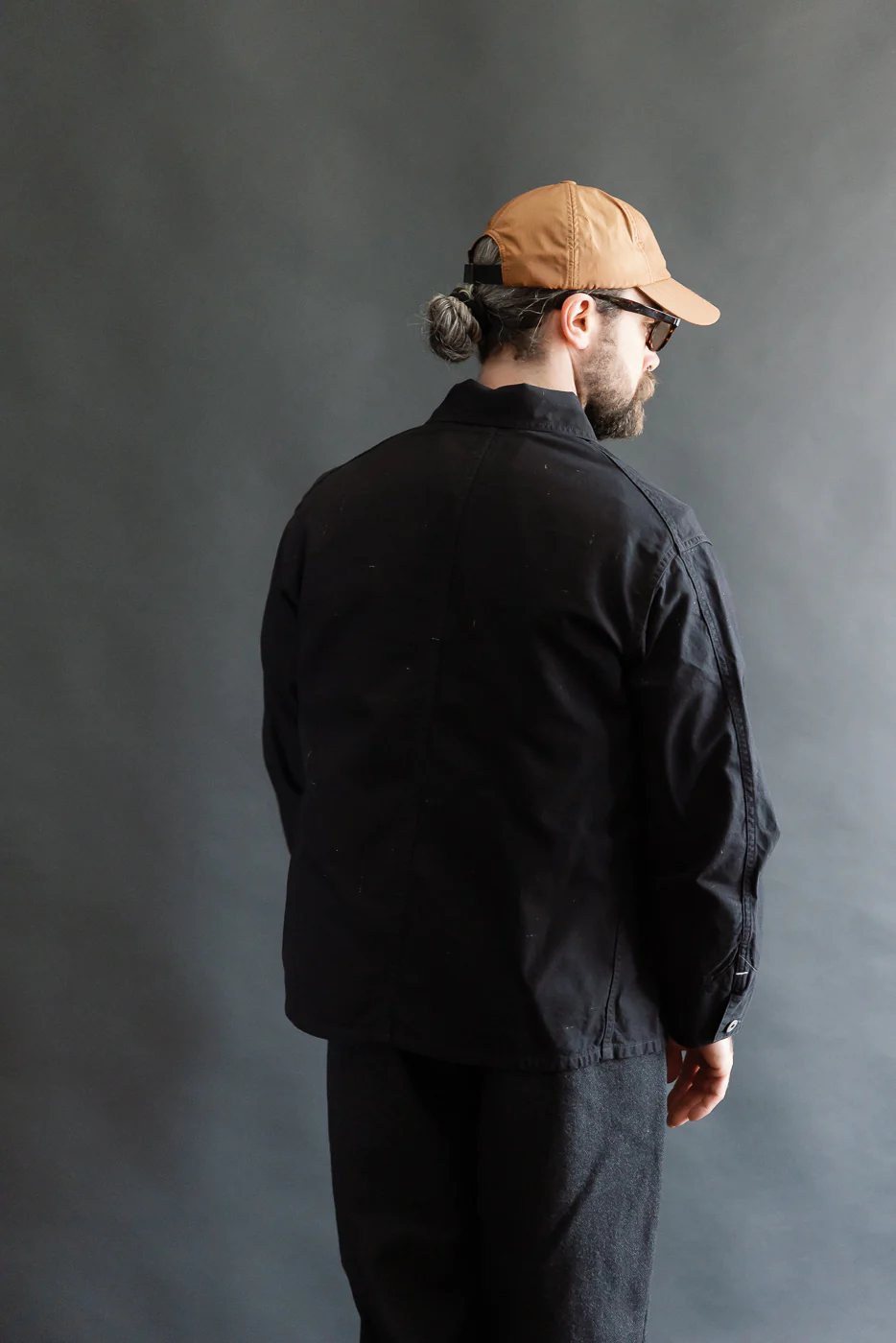 3133-NT - Post 46 Coverall Nep Twill - Black - Image 12