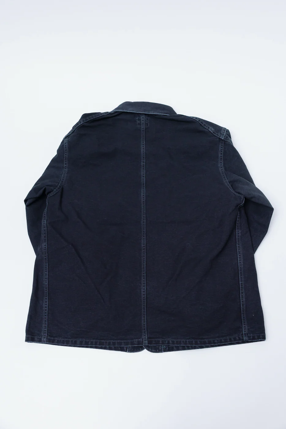 3133-PCB - Post 46 Coverall Pigment Dyed Canvas - Washed Black - Image 5