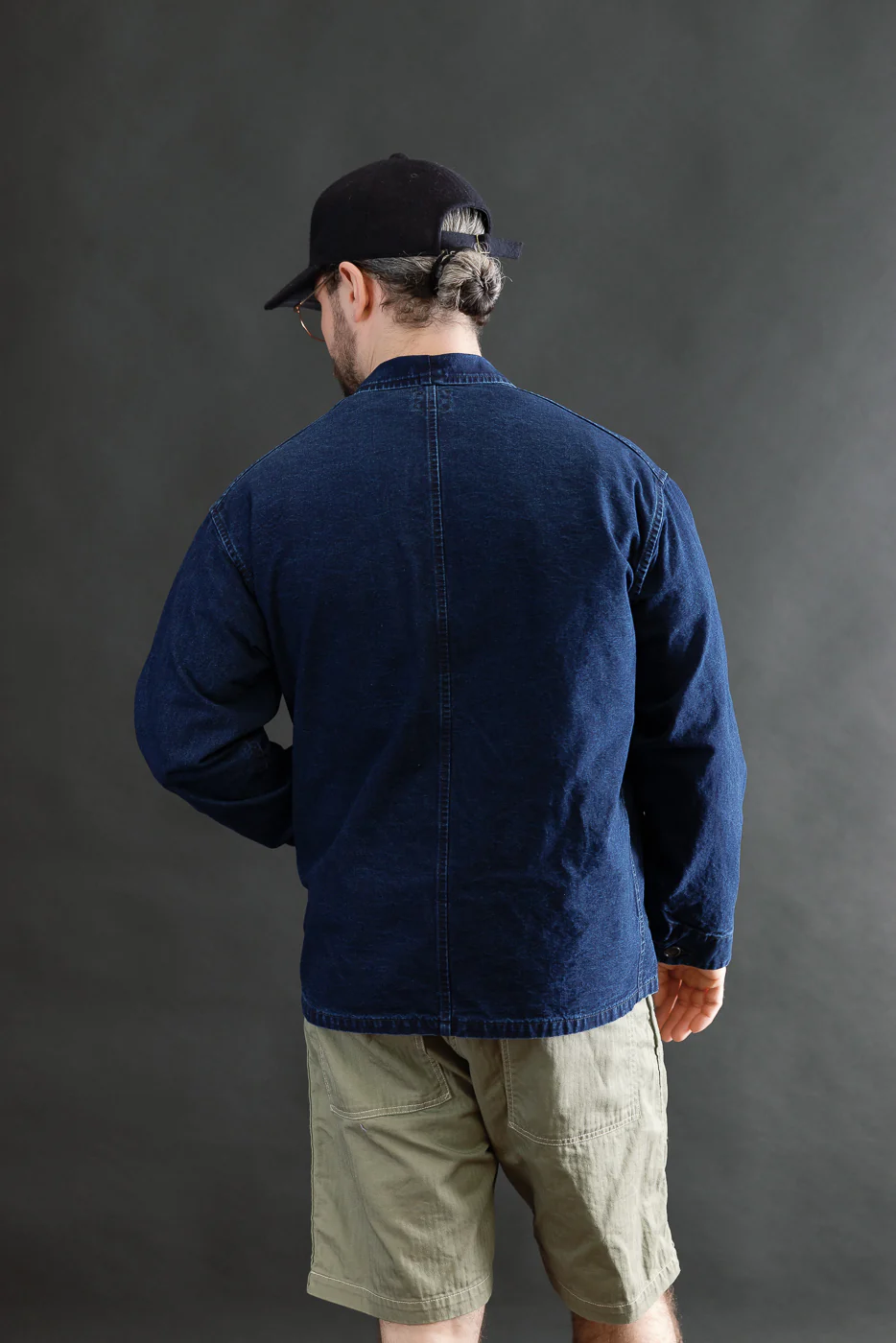 3135-VIC - Post Chinois Travail 2 Vintage Canvas - Deep Washed Indigo - Image 10