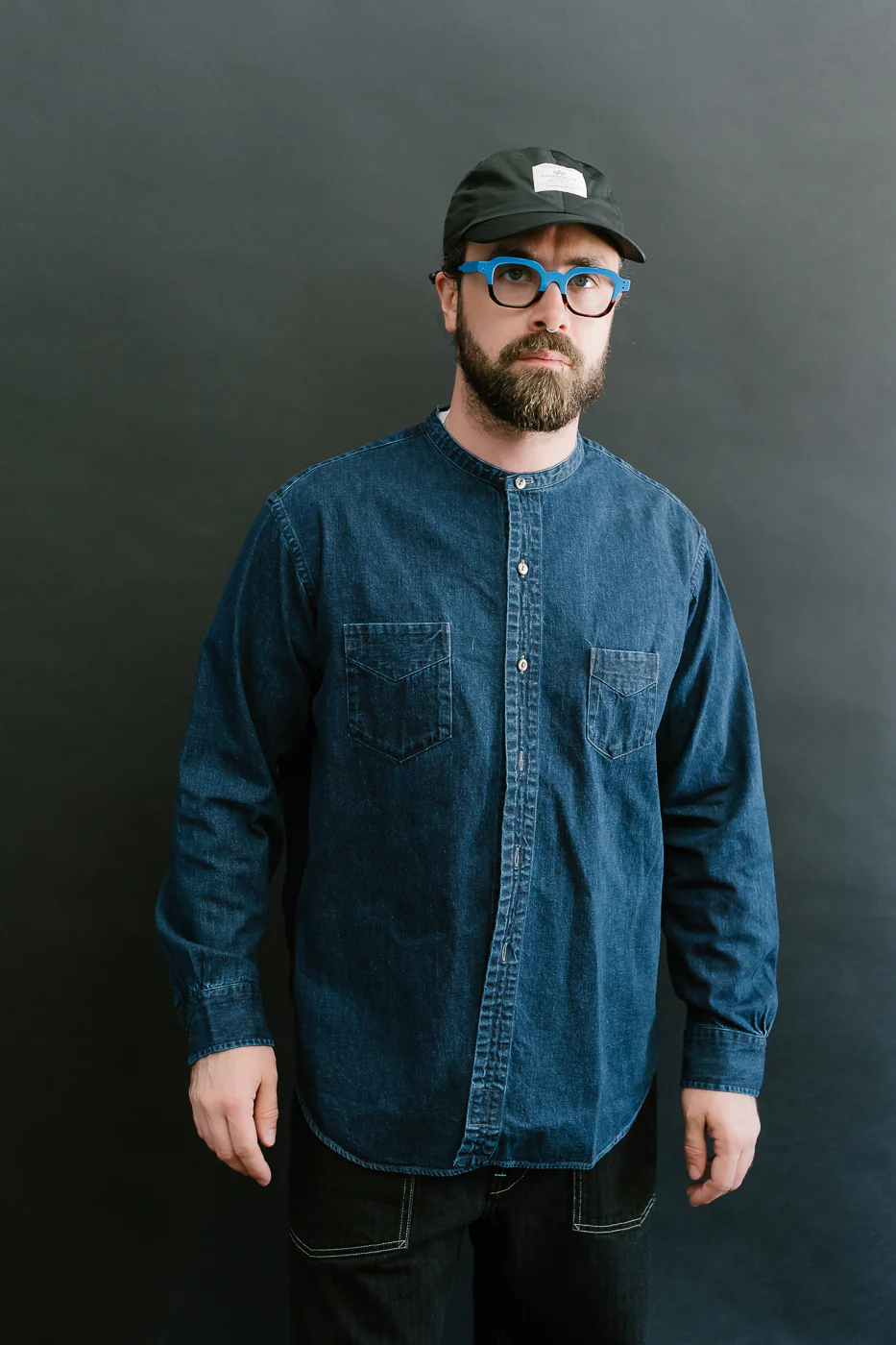 3220B-8DW - Neutra 5 Band Chambray - Deep Indigo - Image 14