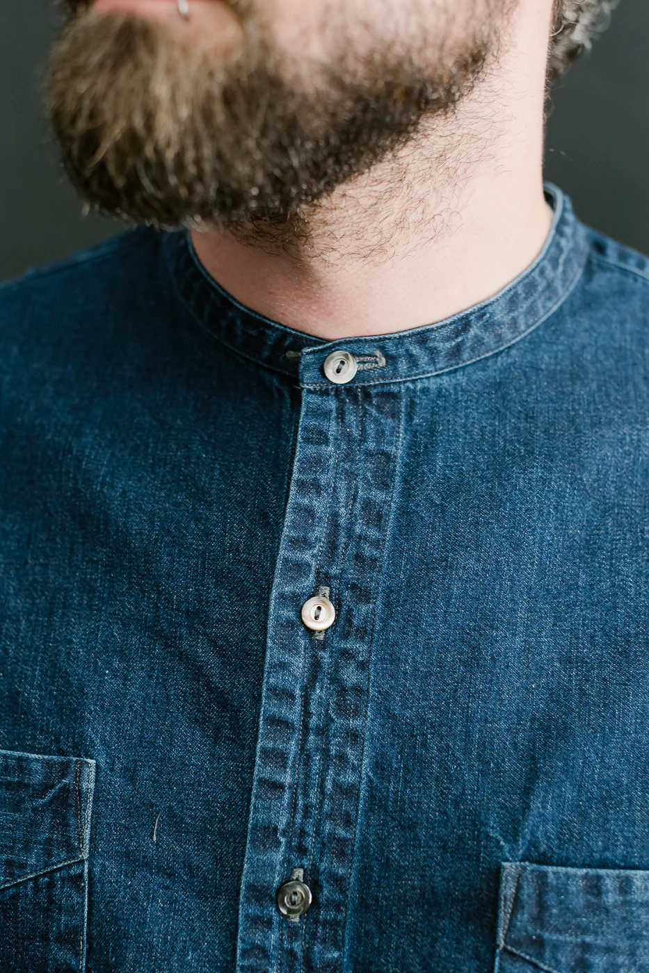 3220B-8DW - Neutra 5 Band Chambray - Deep Indigo - Image 16