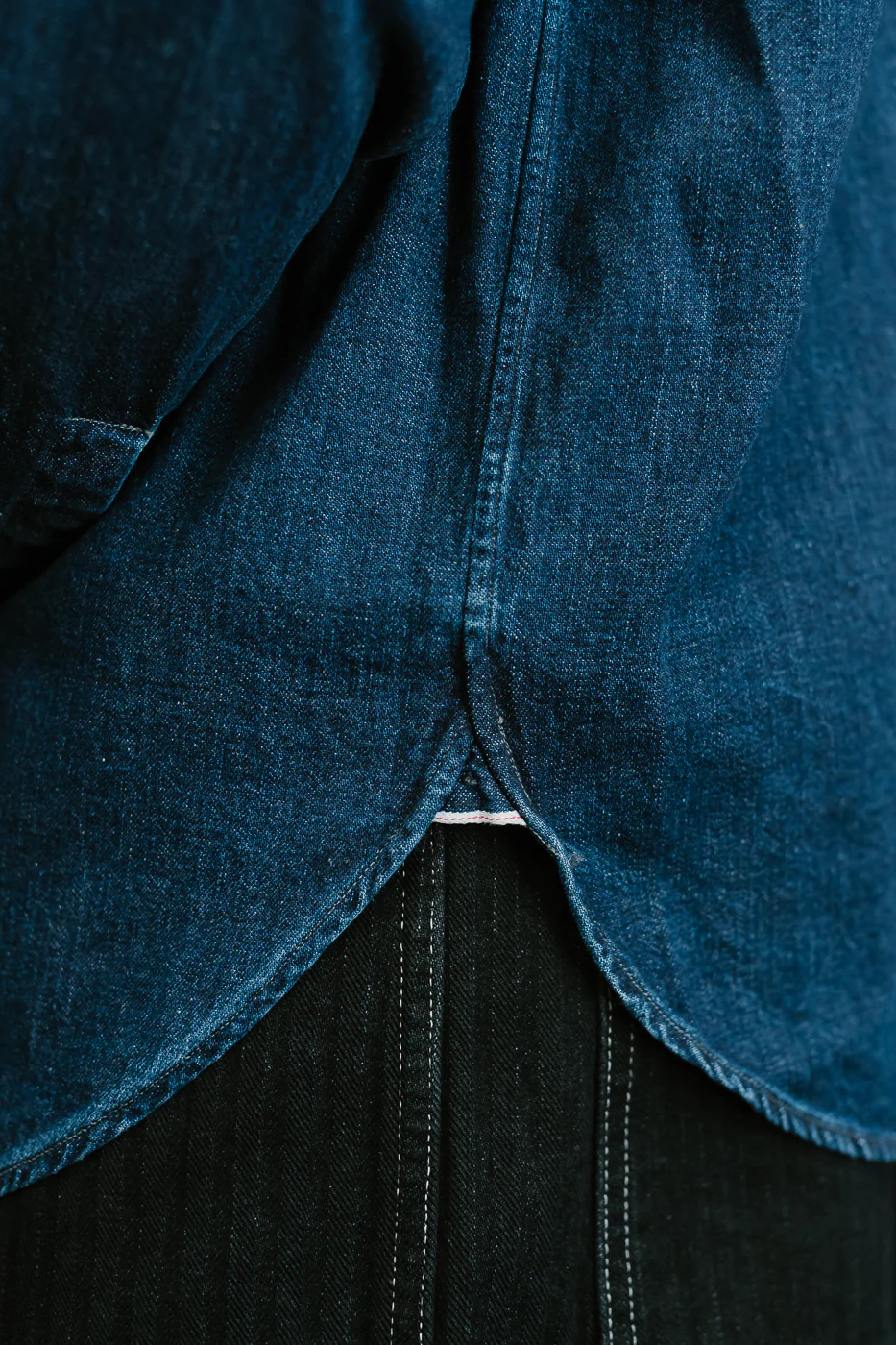 3220B-8DW - Neutra 5 Band Chambray - Deep Indigo - Image 19