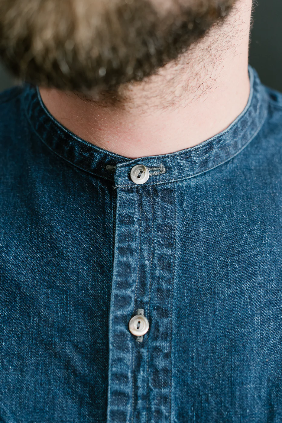 3220B-8DW - Neutra 5 Band Chambray - Deep Indigo - Image 20
