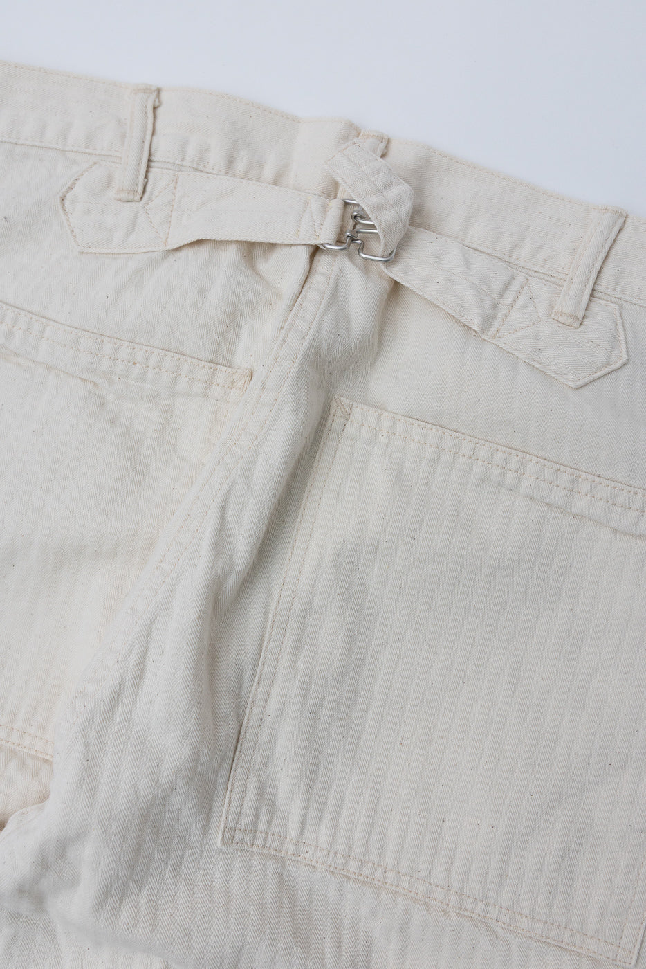 3327-MH4 - Sweetbear Band Top Mini HBT - Natural - Image 7
