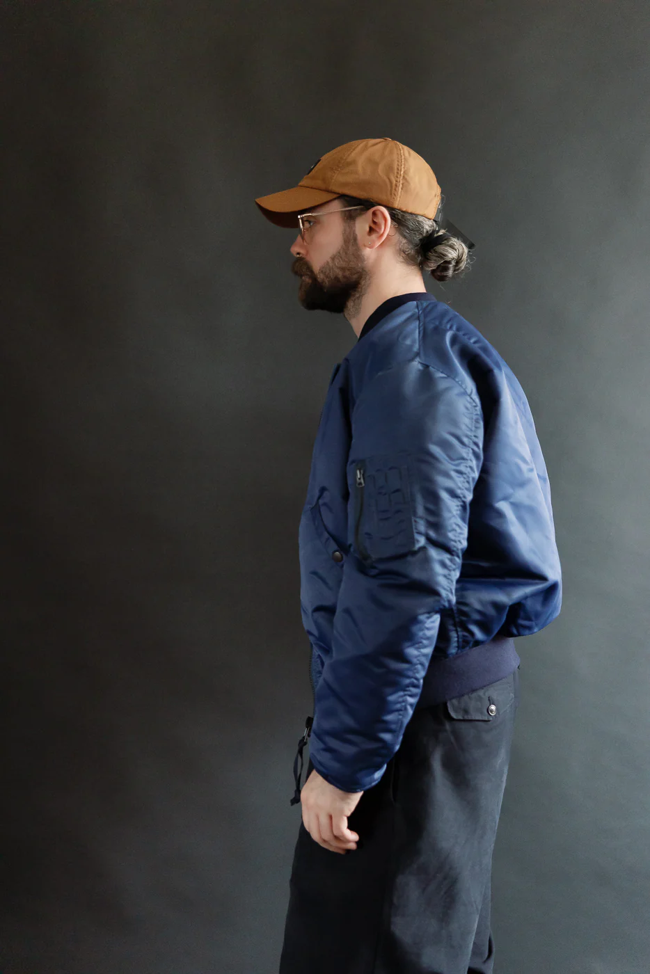 4623 - MA-1 Flight Jacket - Indigo - Image 14