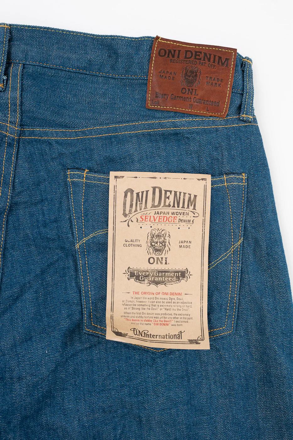 570-OFBD - 13.7oz "Old Faded Blue" Selvedge Denim - Classic Straight - Image 2
