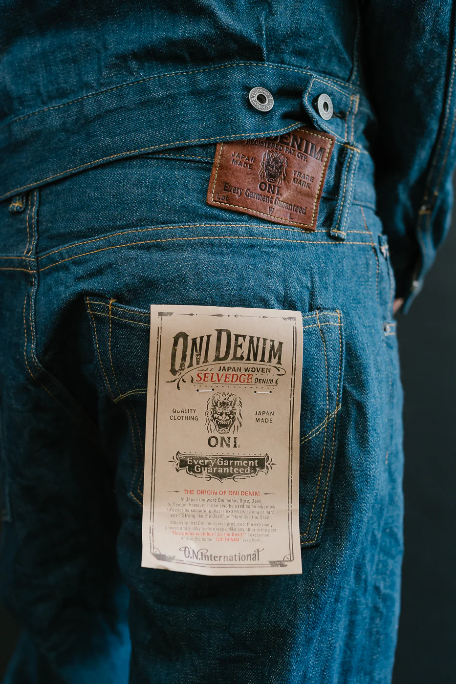 570-OFBD - 13.7oz "Old Faded Blue" Selvedge Denim - Classic Straight - Image 20