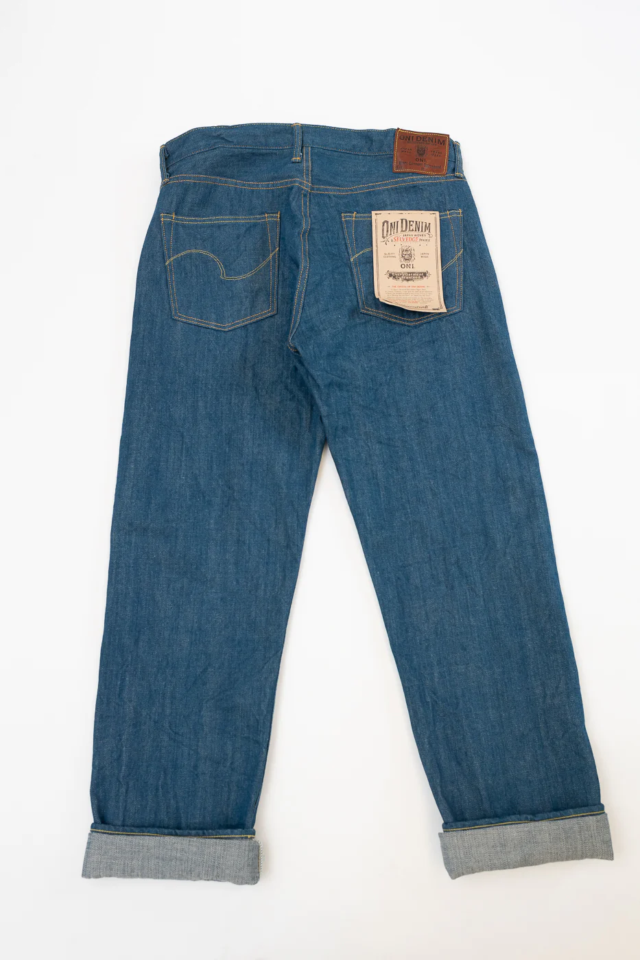 570-OFBD - 13.7oz "Old Faded Blue" Selvedge Denim - Classic Straight - Image 6
