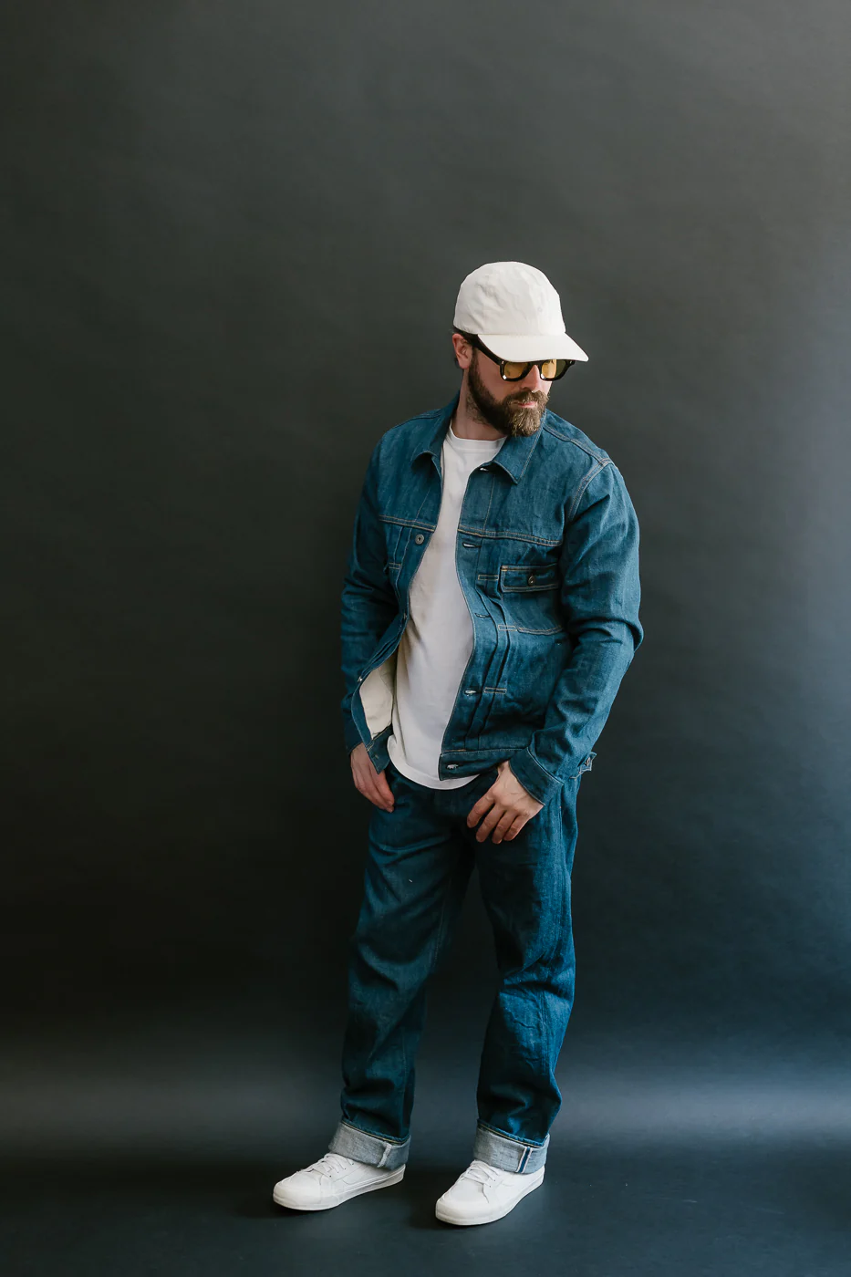 570-OFBD - 13.7oz "Old Faded Blue" Selvedge Denim - Classic Straight - Image 8