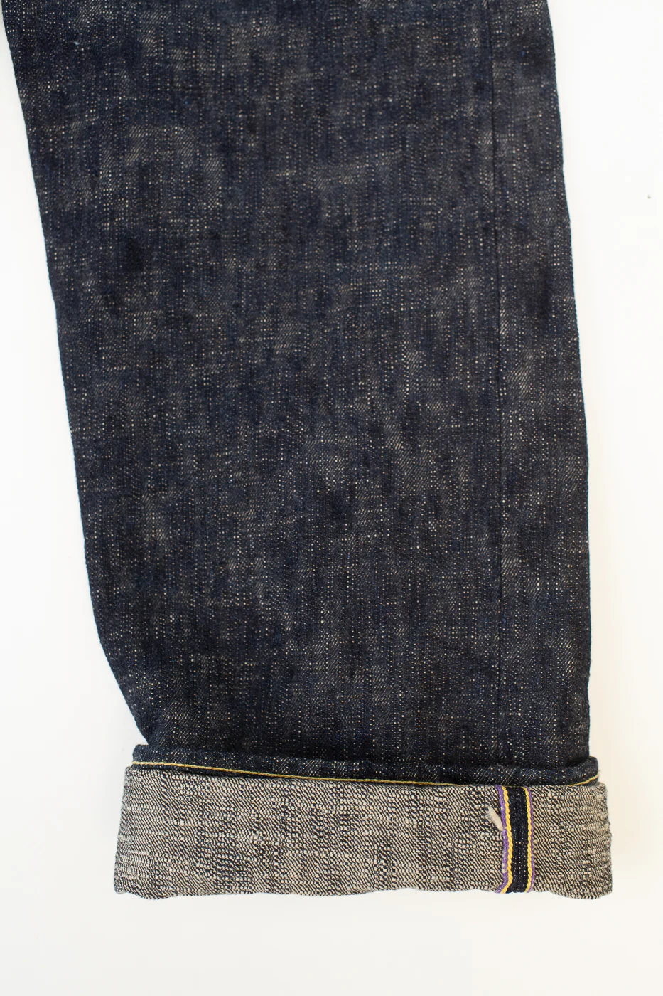 595-KA - 17oz "Kasuri" Slub Selvedge Denim - Retro Loose Straight - Image 5
