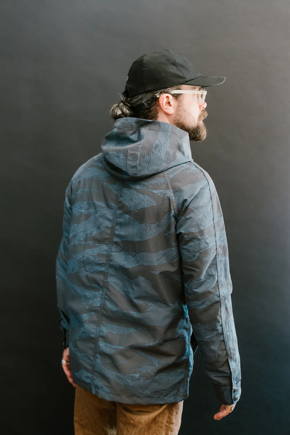 5oz Hooded Supply Jacket - Blue Tiger Camo - Image 13