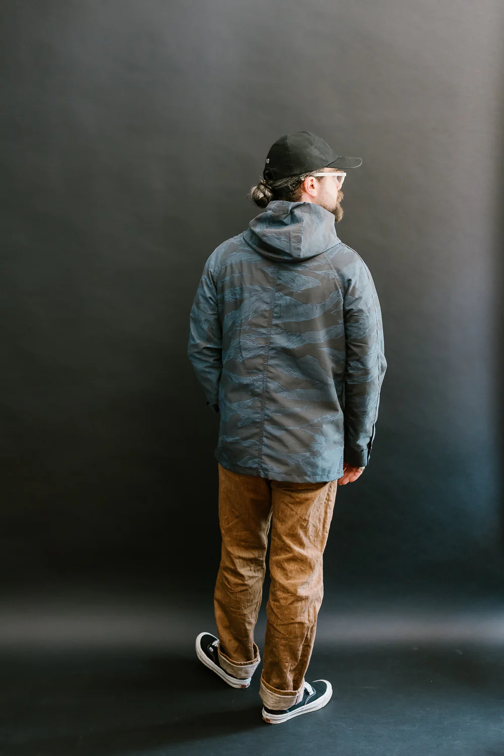 5oz Hooded Supply Jacket - Blue Tiger Camo - Image 9