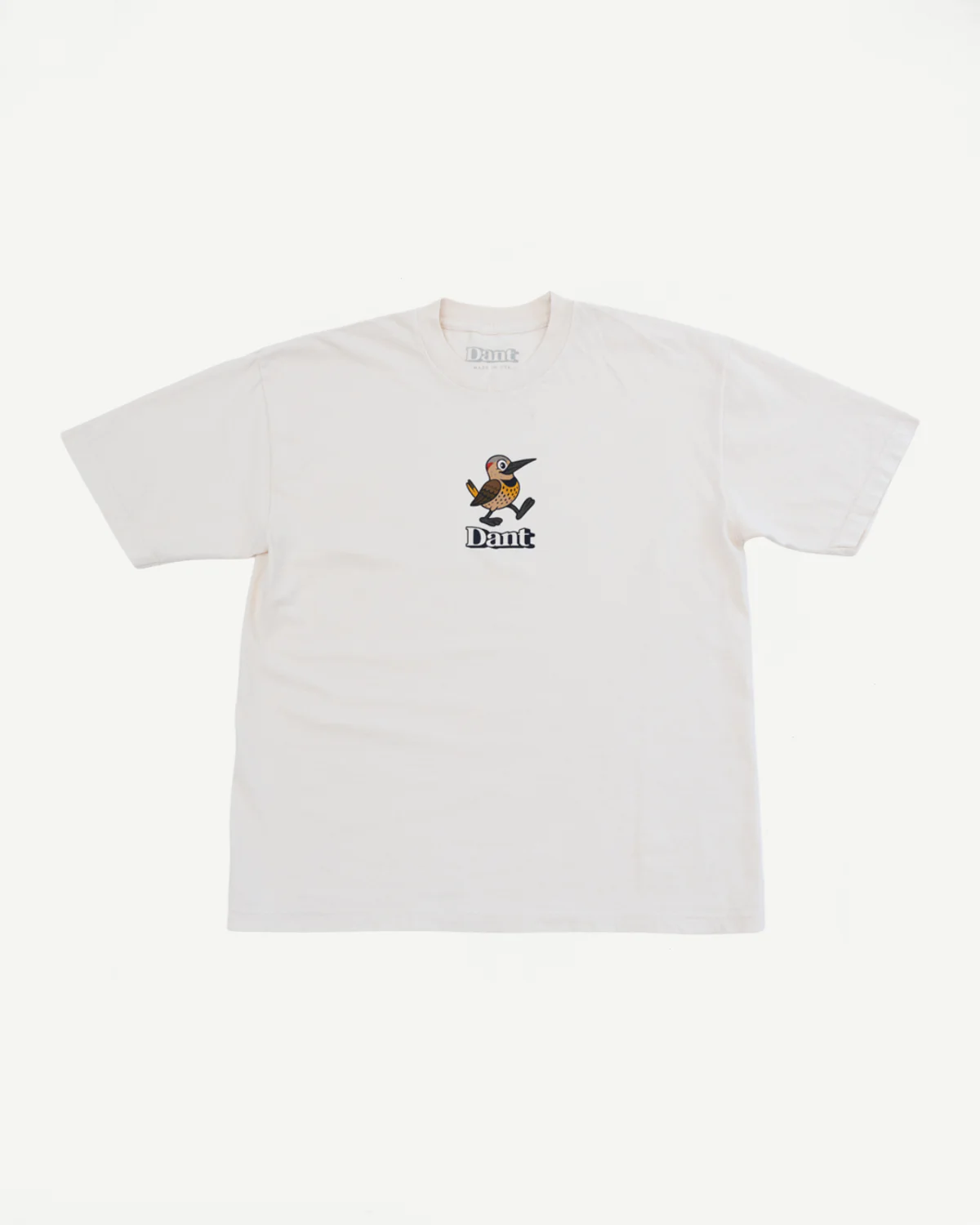 6.5oz - Dant "Northern Flicker" T-Shirt - Ecru