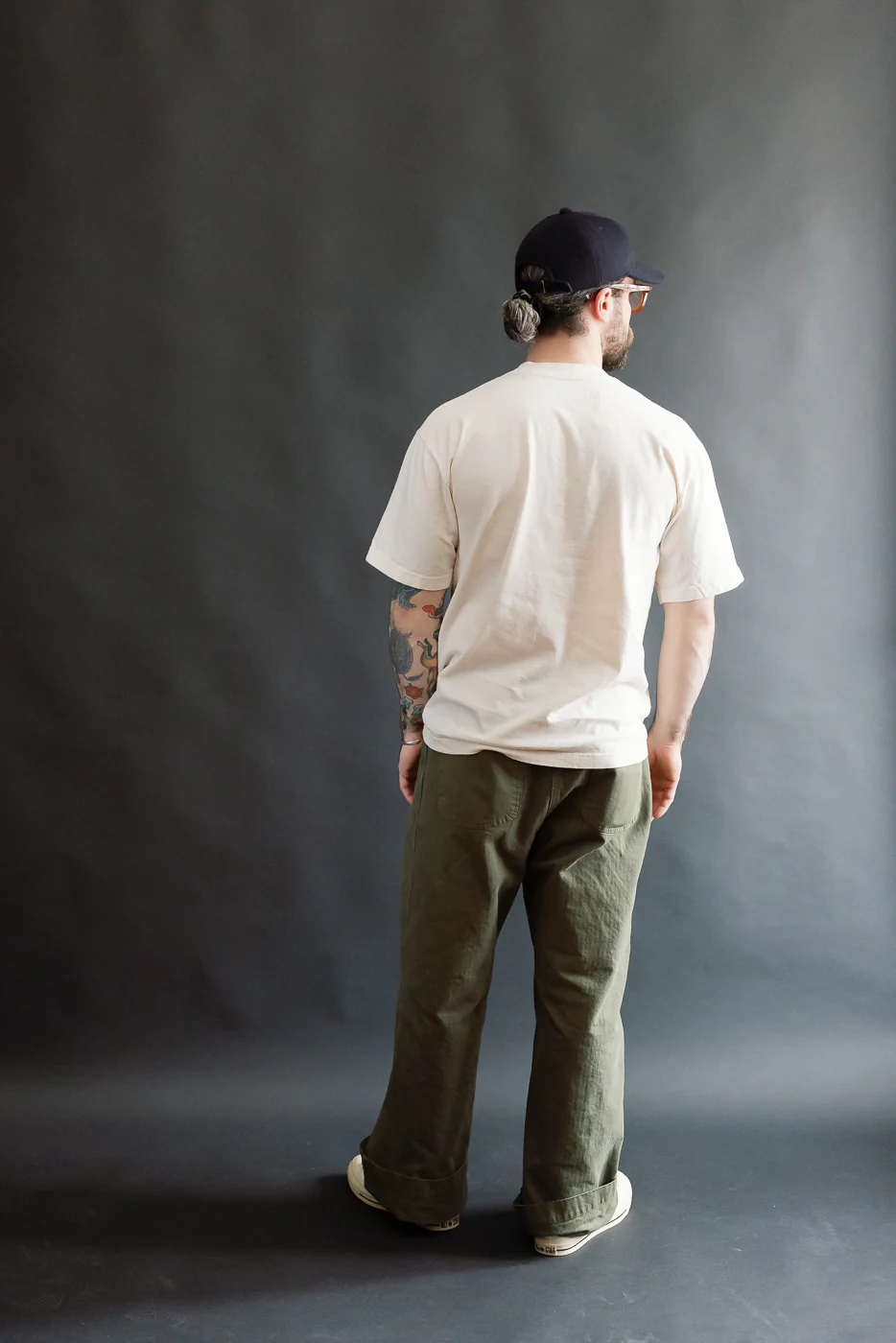 6.5oz - Dant "Northern Flicker" T-Shirt - Ecru - Image 10