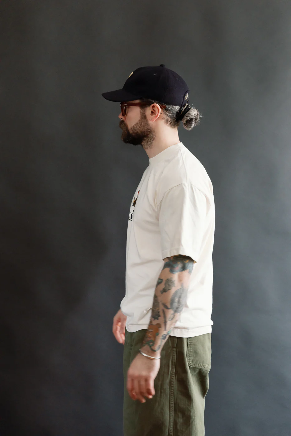 6.5oz - Dant "Northern Flicker" T-Shirt - Ecru - Image 15