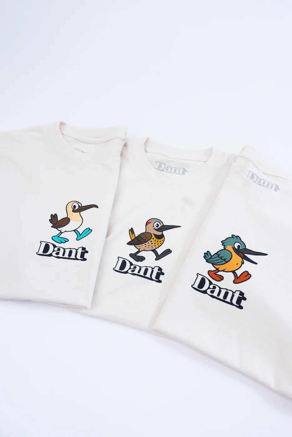 6.5oz - Dant "Northern Flicker" T-Shirt - Ecru - Image 22